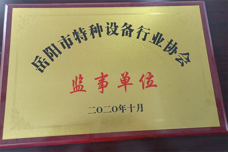 岳陽市特種設備行業(yè)協會監(jiān)事單位